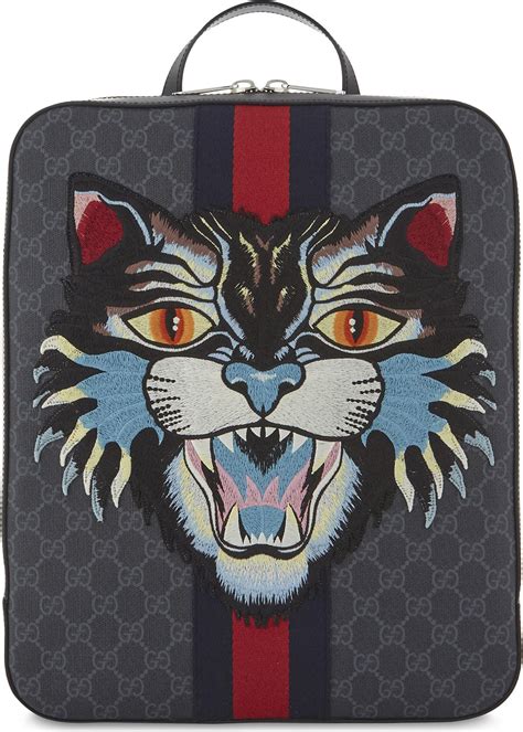 gucci backpack lion
